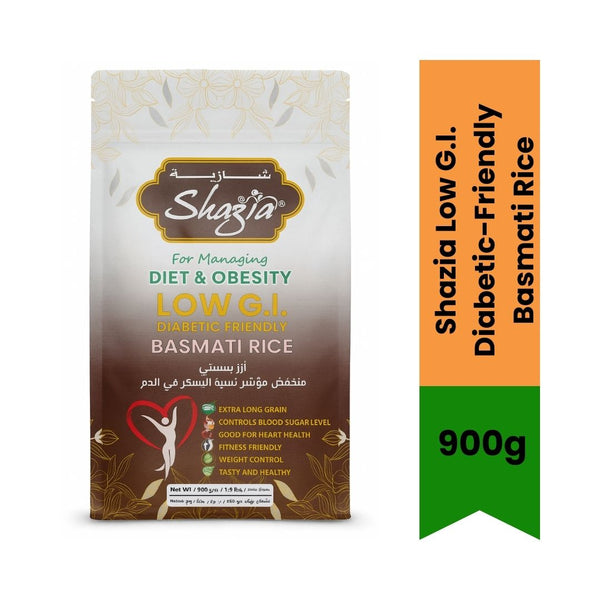 Shazia Low G.I. Diabetic Friendly Basmati Rice – Gesonde Keuse vir Mzansi