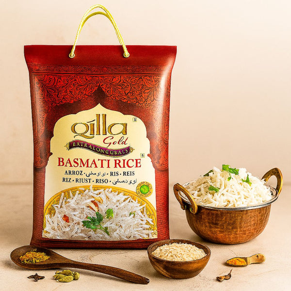 Qilla Gold Extra Long Grain Basmati Rice