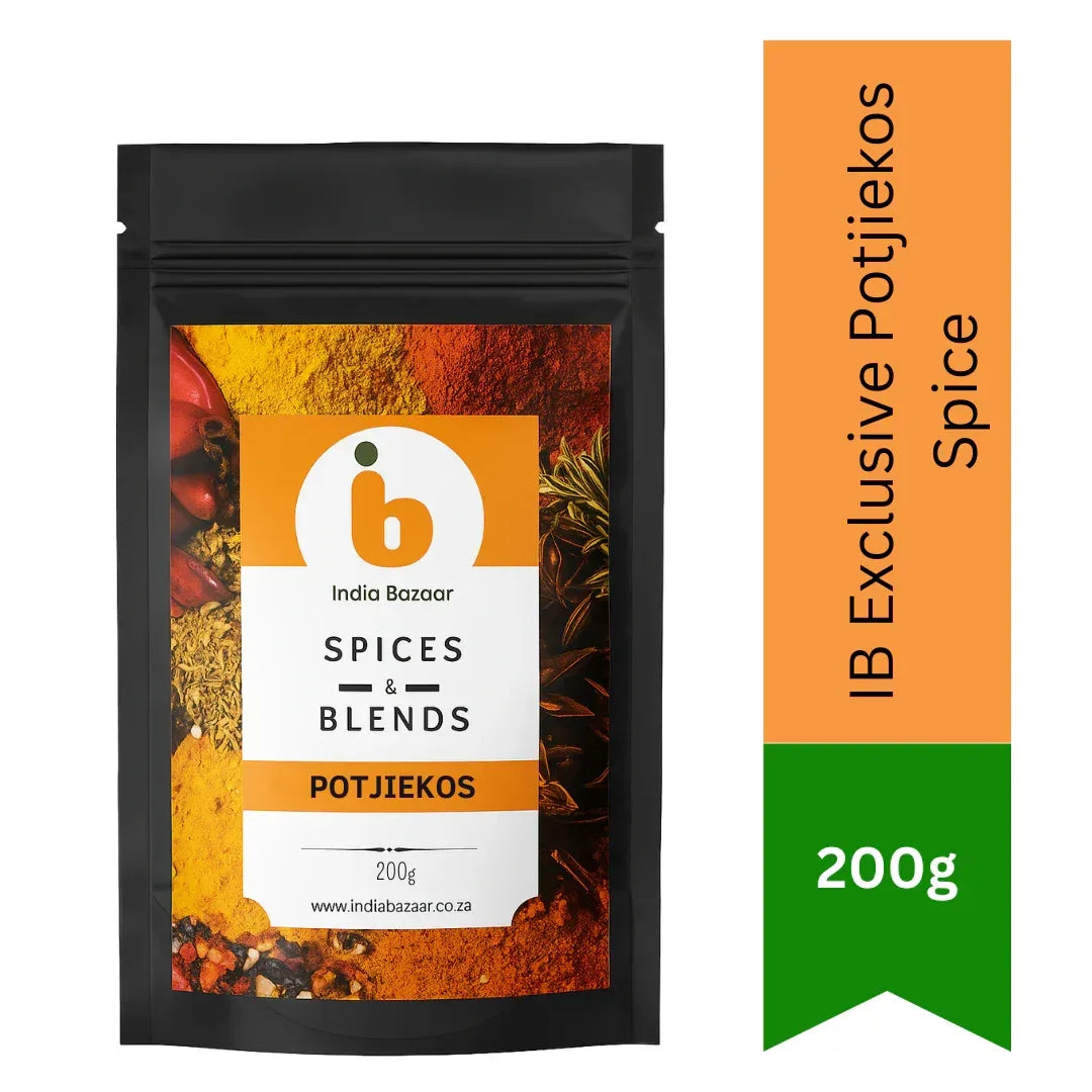 IB Exclusive Potjiekos Spice | 200g, Potjiekos Seasoning, South African Spice Blend, Premium Cooking Spice, Potjie Spice, India Bazaar South Africa.