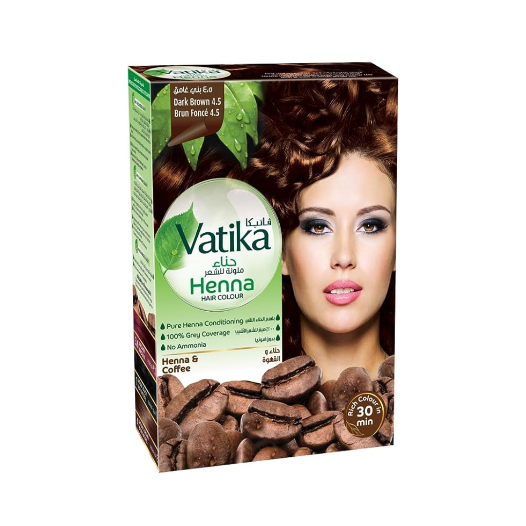 Dabur Vatika Henna Haircolor Dark Brown Henna & Coffee IndiaBazaar.co.za