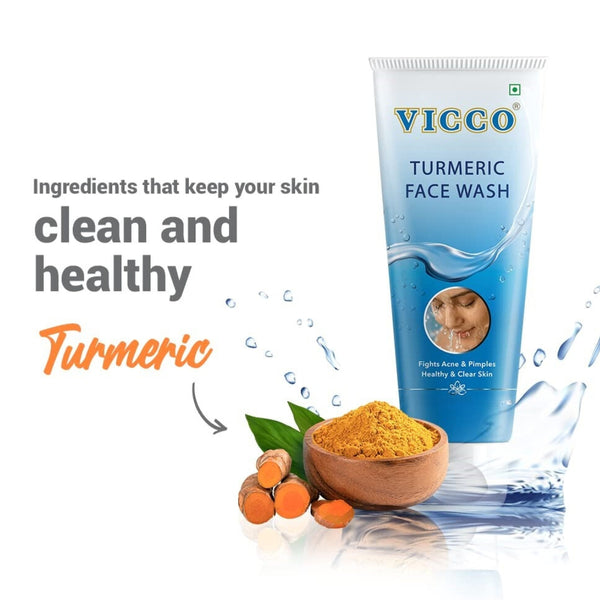 Vicco Turmeric Face Wash 150g |BB:DES.2026