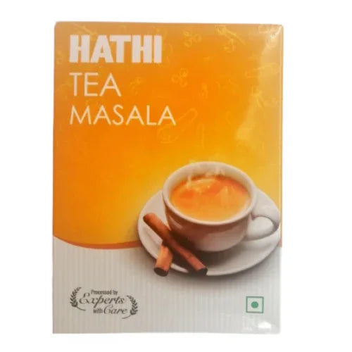 Hathi Tea Masala (Spiced Milk Chai Powder) | 50g - Warming Ginger, Cardamom & Nutmeg Blend for Making Authentic Gujarati Ginger Tea | South Africa | India Bazaar