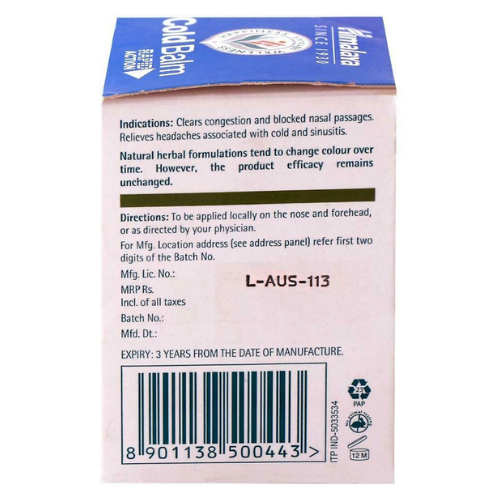 Himalaya Cold Balm Fast Action Eucalyptus