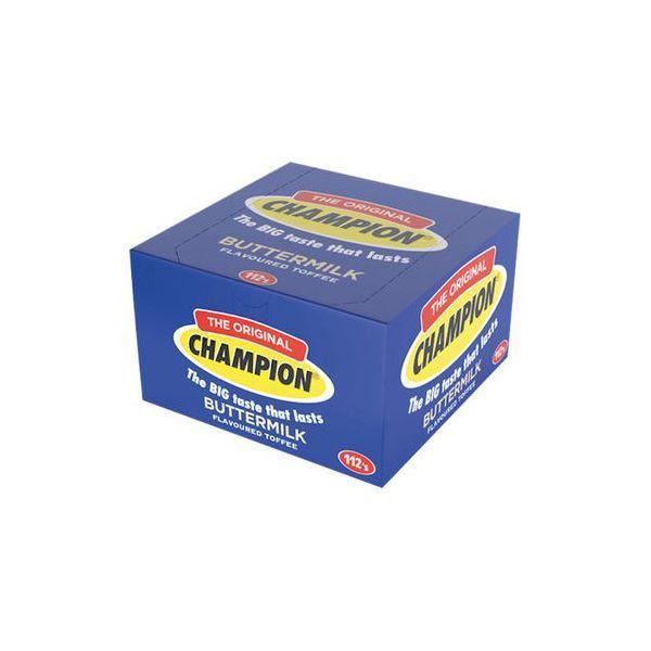 Champion Butter Milk Toffee Bulk Pack | 112-Piece Bag - Smooth & Rich Melt-in-Mouth Buttery Milk Chews for Traditional Sweet Cravings | South Africa | India Bazaar