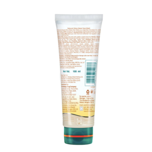 Himalaya Natural Glow Kesar Face Wash |BB:JUN.2026