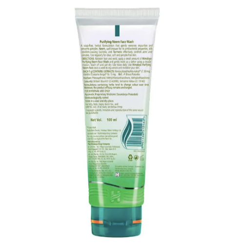 Himalaya Purifying Neem Face Wash 100ml |BB:JUN.2026