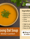 Masoor Moong Dal Soup – Protein-Rich Winter Comfort