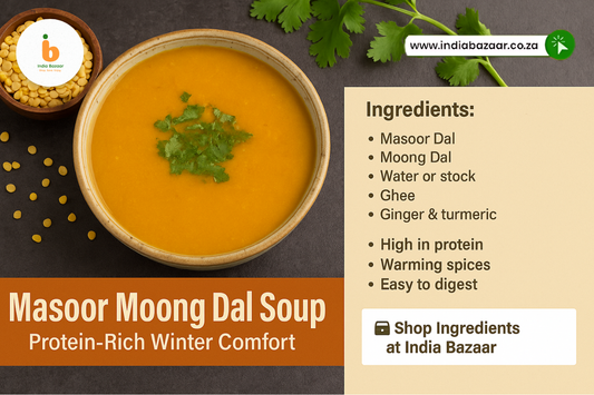 Masoor Moong Dal Soup – Protein-Rich Winter Comfort