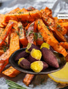 🍠 Ghee Roasted Sweet Potatoes with Indian Spices