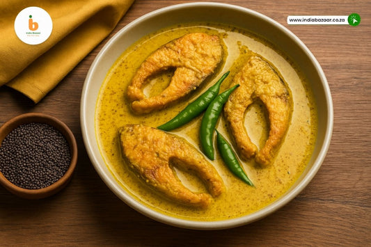 🐟 Bengali Shorshe Maach: Fish in Mustard Sauce