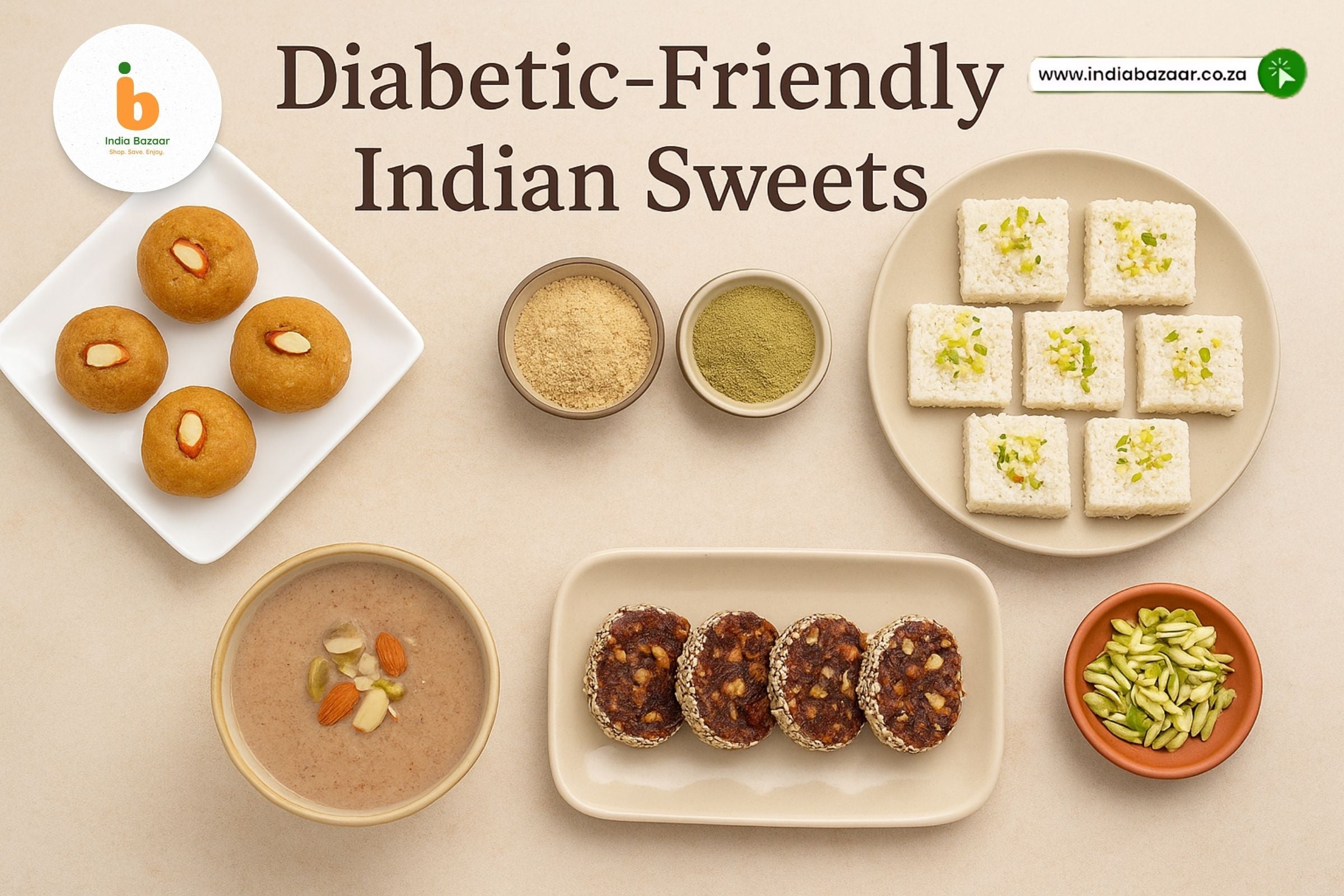 Easy Diabetic-Friendly Indian Sweets: Taste, Health &amp; Happiness in Every Bite