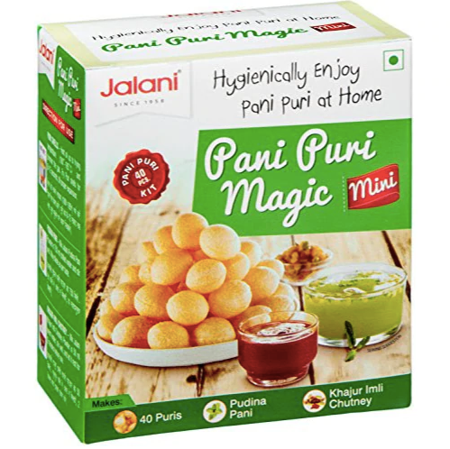 Tasty and Quick Pani Puris with Jalani Pani Puri Kit