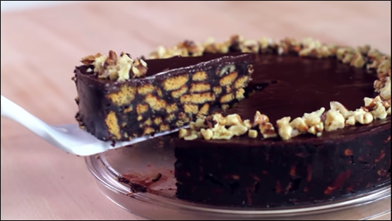 No-Bake Biscolata Biscuit Cake Recipe