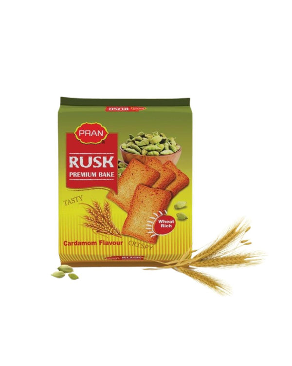 Pran Premium Cardamom Rusk 200g | BB:08.JUNE.2026