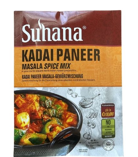 Suhana Kadai Paneer Masala Mix 2 X 50G | BB:DEC.2025