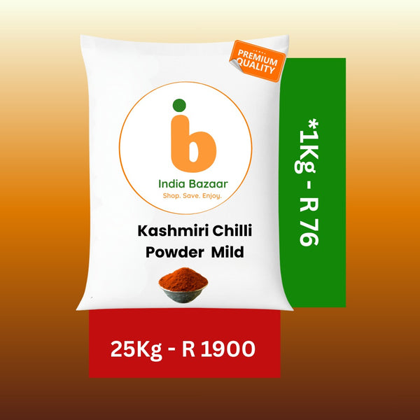 IB Premium Quality Kashmiri Chilli Powder Mild 25kg Bulk