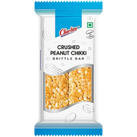 Charliee Crushed Peanut Brittle Peanut Chikki (Singdana Chikki) | Standard Pack - Sweet Crunchy Traditional Caramelised Sugar Nut Bar for High Energy Winter Snacking | South Africa | India Bazaar