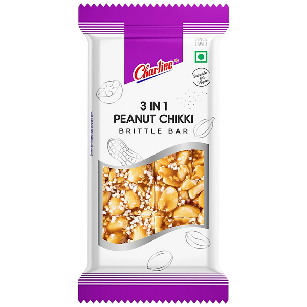Charliee 3 in 1 Peanut Chikki / Brittle |BB:APR.2026