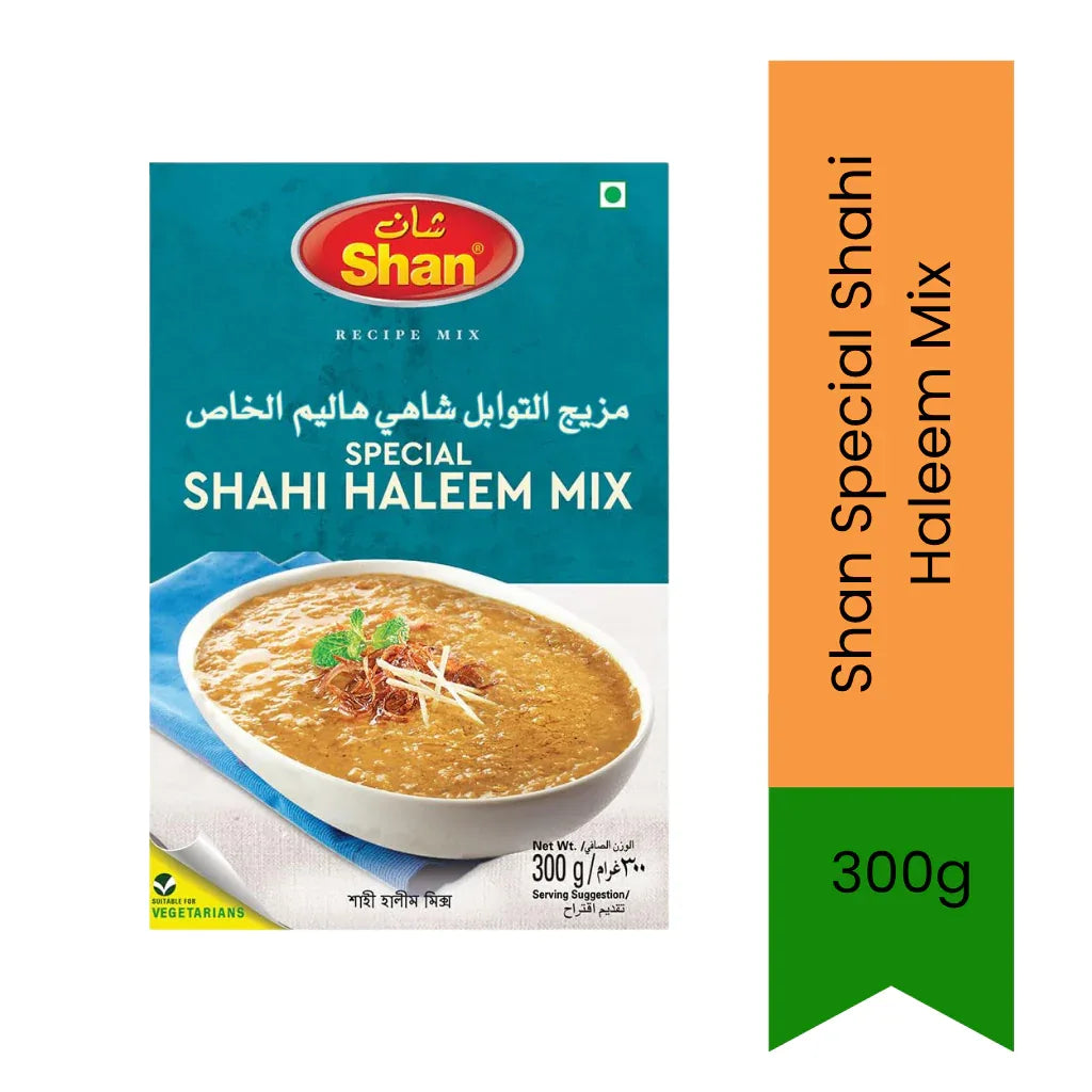 Shan Slow-Cooked Meat & Lentil Stew Mix / Shahi Haleem Mix 300g | Rich, Savoury & Spiced Porridge-Style Dish | Easy Traditional Meal | South Africa | India Bazaar