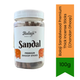 Balaji Sandalwood Premium Thick Dhoop Sticks (Chandan Dhoop) | 100g Jar Pack - Ideal for Prayer & Relaxation, Rich Sandalwood Aroma & Long-Lasting Burn | South Africa | India Bazaar