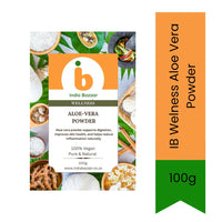 IB Wellness Aloe Vera Powder 100g | Skin, Hair & Digestive Support | Natural Plant-Based Powder | Daily Wellness Use | South Africa | India Bazaar