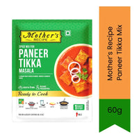 Mother's Recipe Paneer Tikka Cottage Cheese Marinade Spice Mix (Paneer Tikka Masala) | 60g - Smoky BBQ & Oven Grill Seasoning for Tandoori Starters, Tangy Clay Oven Flavors | South Africa | India Bazaar