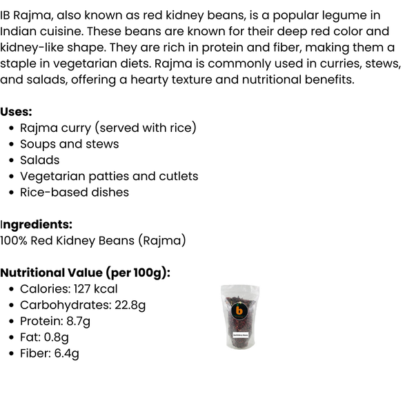 IB Rajma (Red Kidney Beans)