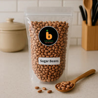 IB Red Speckled Sugar Beans (Chitra Rajma / Speckled Boontjies) | 1kg - Budget-Friendly Plump Legumes for Hearty Stews, Durban Curries & Samp Bowls | South Africa | India Bazaar