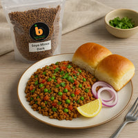 IB Soya Mince Dark / Plant-Based Protein Boontjies | 500g - Textured Vegetable Protein (TVP) for Healthy Vegetarian Bolognese, Bunny Chows & Tacos | South Africa | India Bazaar