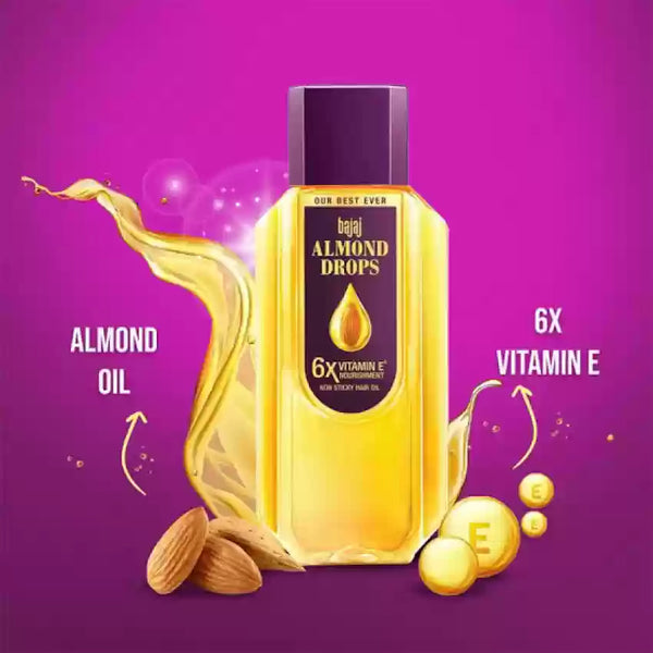 Bajaj Almond Drops Hair Oil |BB:SEP.2026