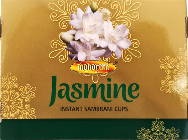 Maharani Jasmine Instant Sambrani Cups