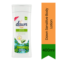 Dawn Sensitive Body Lotion (Aloe Vera & Avocado Oil) - Premium Pure Soothing Moisture Body Lotion for Sensitive Skin Care | Delivers Long-Lasting Hydration | South Africa | India Bazaar