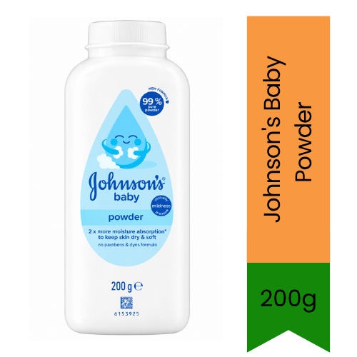 Johnson's Baby Powder - Premium Pure Mild Gentle Body Powder | Absorbs Moisture & Keeps Skin Soft, Smooth & Fresh | South Africa | India Bazaar