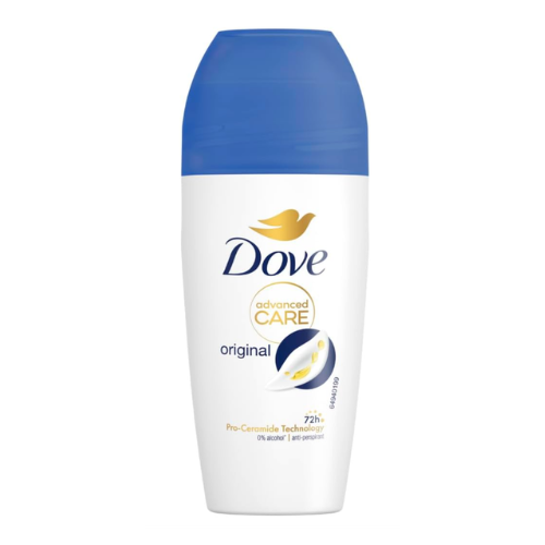 Dove Alcohol Free Original 0% Alcohol Anti-Perspirant Roll-On (Roll-on Deodorant) | 50ml - Premium Gentle Underarm Protection | 48H Sweat & Odour Defense | 1/4 Moisturising Cream | South Africa | India Bazaar