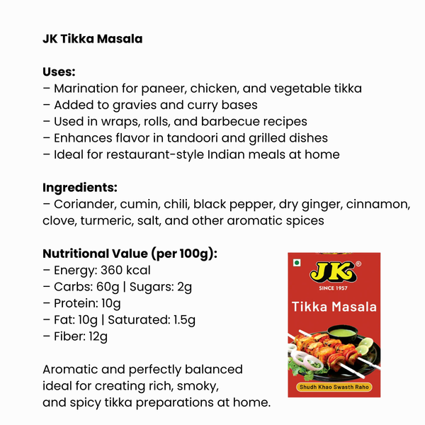 JK Tikka Masala|BB:09.OCT.2025