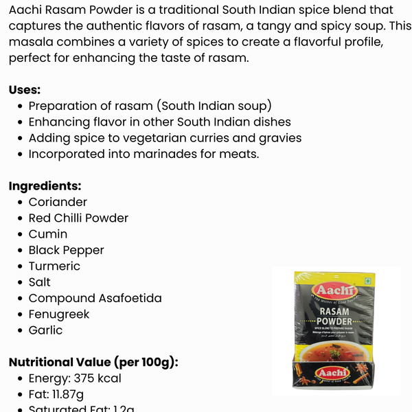 Aachi Rasam Powder | BB:JUN.2026