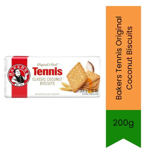 Bakers Tennis Original Coconut Biscuits 200g