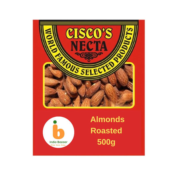 Ciscos Almonds Roasted 500g |BB:28.AUG.2025