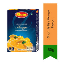 Shan Jellies Assorted Flavors (4 Flavors) | 80g - Fruity Jelly Dessert Mix for Kids & Family Treats, Strawberry Banana Mango & Pineapple Flavors | South Africa | India Bazaar