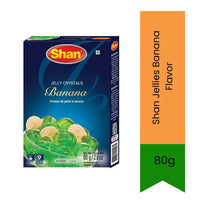 Shan Jellies Assorted Flavors (4 Flavors) | 80g - Fruity Jelly Dessert Mix for Kids & Family Treats, Strawberry Banana Mango & Pineapple Flavors | South Africa | India Bazaar