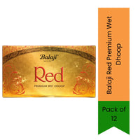 Balaji Red Premium Wet Incense Paste Sticks / Wet Dhoop | Rich Sweet, Warm & Deep Fragrance | Soft Burning Long-Lasting Aroma | South Africa | India Bazaar
