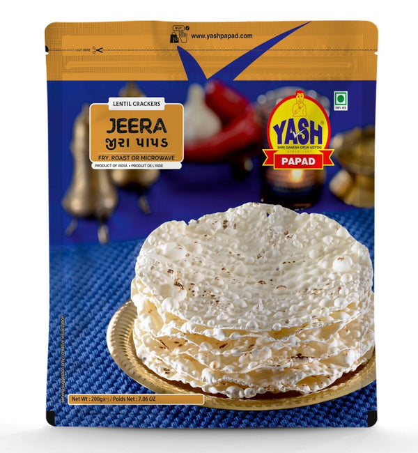 Yash Jeera Papad