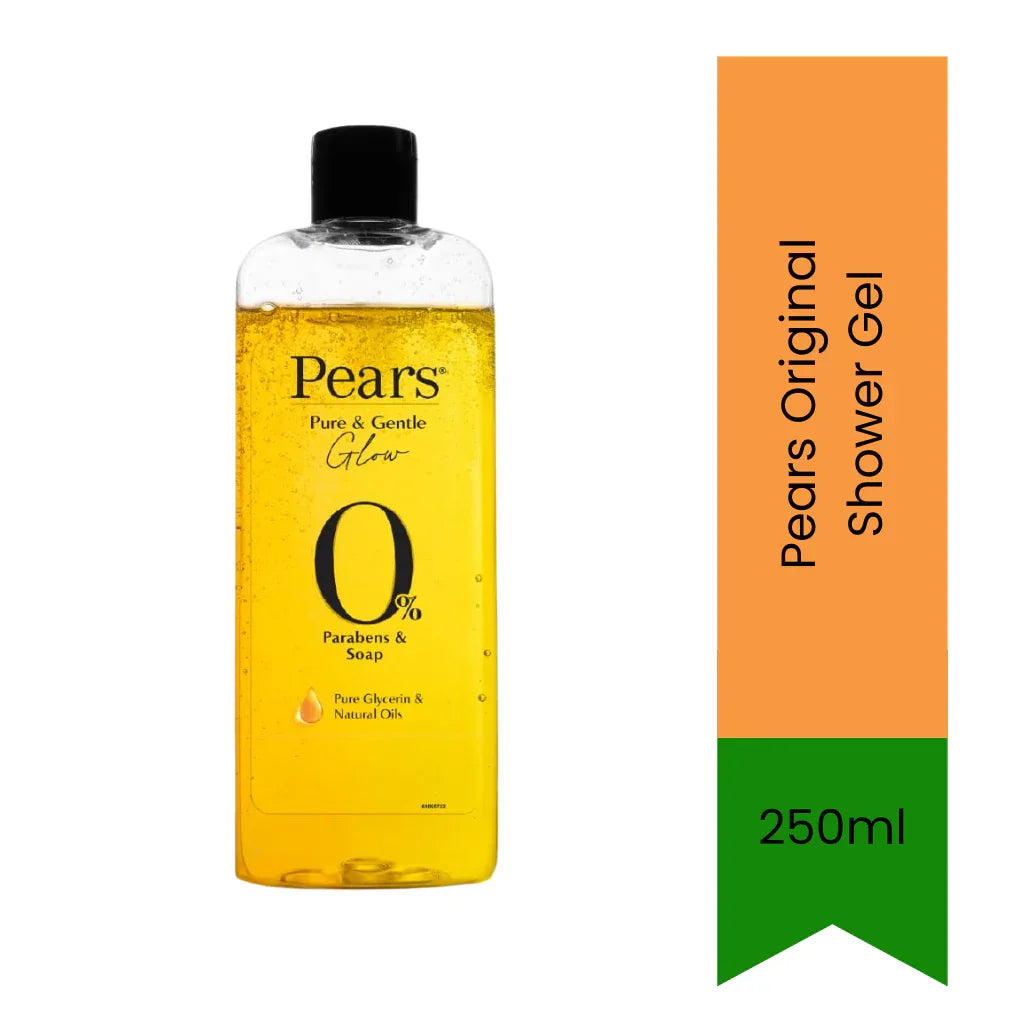 Pears Original Shower Gel | 250ml - Classic Daily Body Wash for Gentle Cleansing, Soft Smooth Skin & Refreshing Fragrance | South Africa | India Bazaar