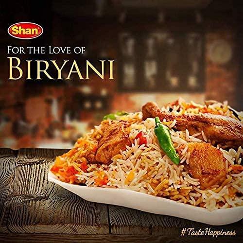 Shan Memoni Mutton Biryani Masala (Lamb Biryani Spice) | 60g - Bold Regional Spiced Rice Premix for Making Authentic, Savoury Cut-Potato Meat Rice | South Africa | India Bazaar