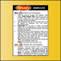 Shan Biryani Masala (Traditional Spiced Rice Mix) | 50g - Classic Fragrant Blend of Core Pods & Herbs for Layered Chicken, Beef or Vegetable Pilafs | South Africa | India Bazaar