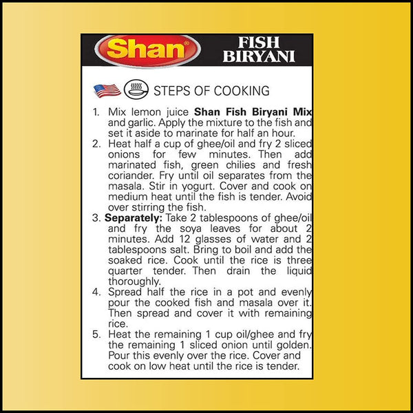 Shan Fish Biryani Mix | 50g - Pack Of 2