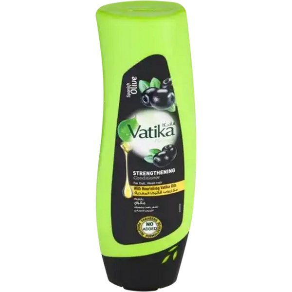Dabur Vatika Naturals Strengthening Conditioner Spanish Olive |BB:JAN.2027