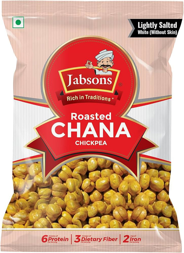 Jabsons Roasted Chana / Chickpeas Lightly SaltedWHITE) |BB:15.DEC.2025