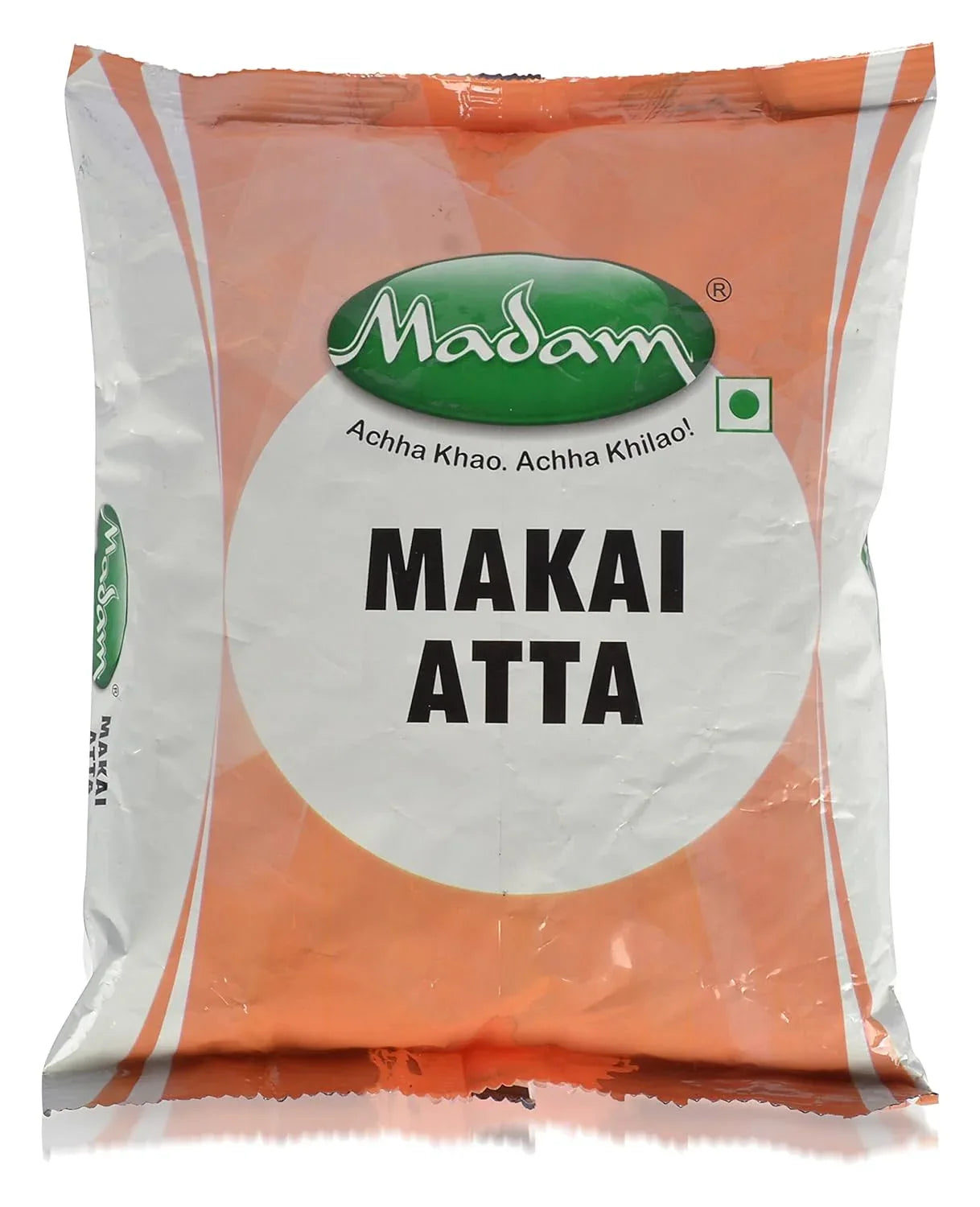 Madam Makai Atta (Yellow Corn Flour / Maize Atta) | 1kg - Premium Fine Cornmeal Flour for Authentic Punjabi Makki Di Roti, Hearty & Gluten-Free | South Africa | India Bazaar