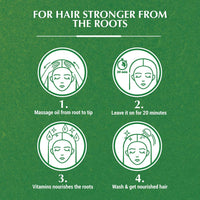 Dabur Vatika Cactus Enriched Hair Oil (Cactus Oil) | 200ml - Premium Pure Cactus Oil for Anti Hair Fall, Hair Strength & Root Care | Delivers Shine, Nourishment & Root Vitality | South Africa | India Bazaar